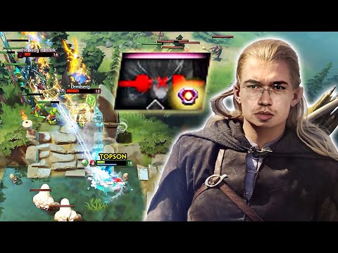 This is the Topson Windranger Mid Effect in 7.33 🎯