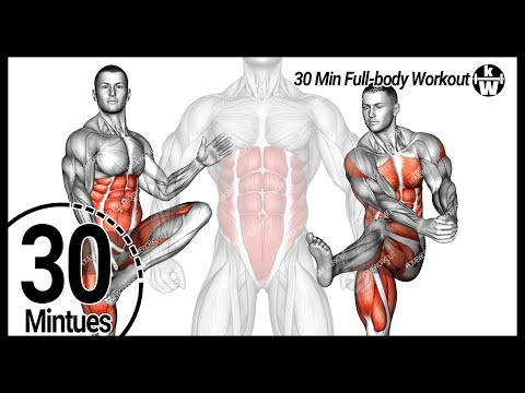 Allenamento per addominali in piedi di 30 minuti! Ottieni addominali scolpiti nel modo più veloce.