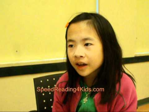 Amber gives a book report on a 219 page book that she read in 3 minutes (about 1 second per page).