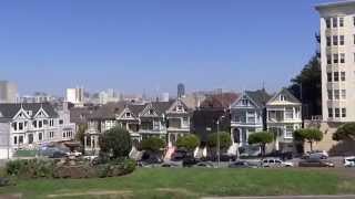 preview picture of video 'San Francisco, California - Alamo Square - Painted Ladies HD (2014)'