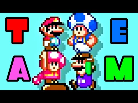 Super Mario Maker 2 Multiplayer Co-OP with Friends Online #44