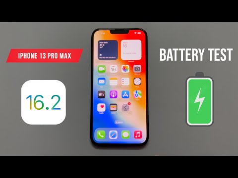 IOS 16.2 iPhone 13 Pro Max Battery Drain test in 2023 - DON'T UPDATE!