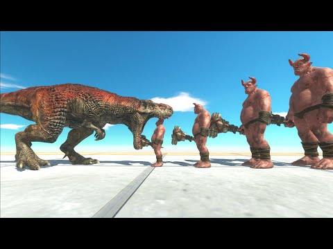 Fight Ogre Lord 4 Level - Animal Revolt Battle Simulator