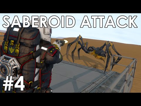 Base building and SABEROIDS!? - Space Engineers Semi-Hardcore Survival S2 E4 (Apex Survival)