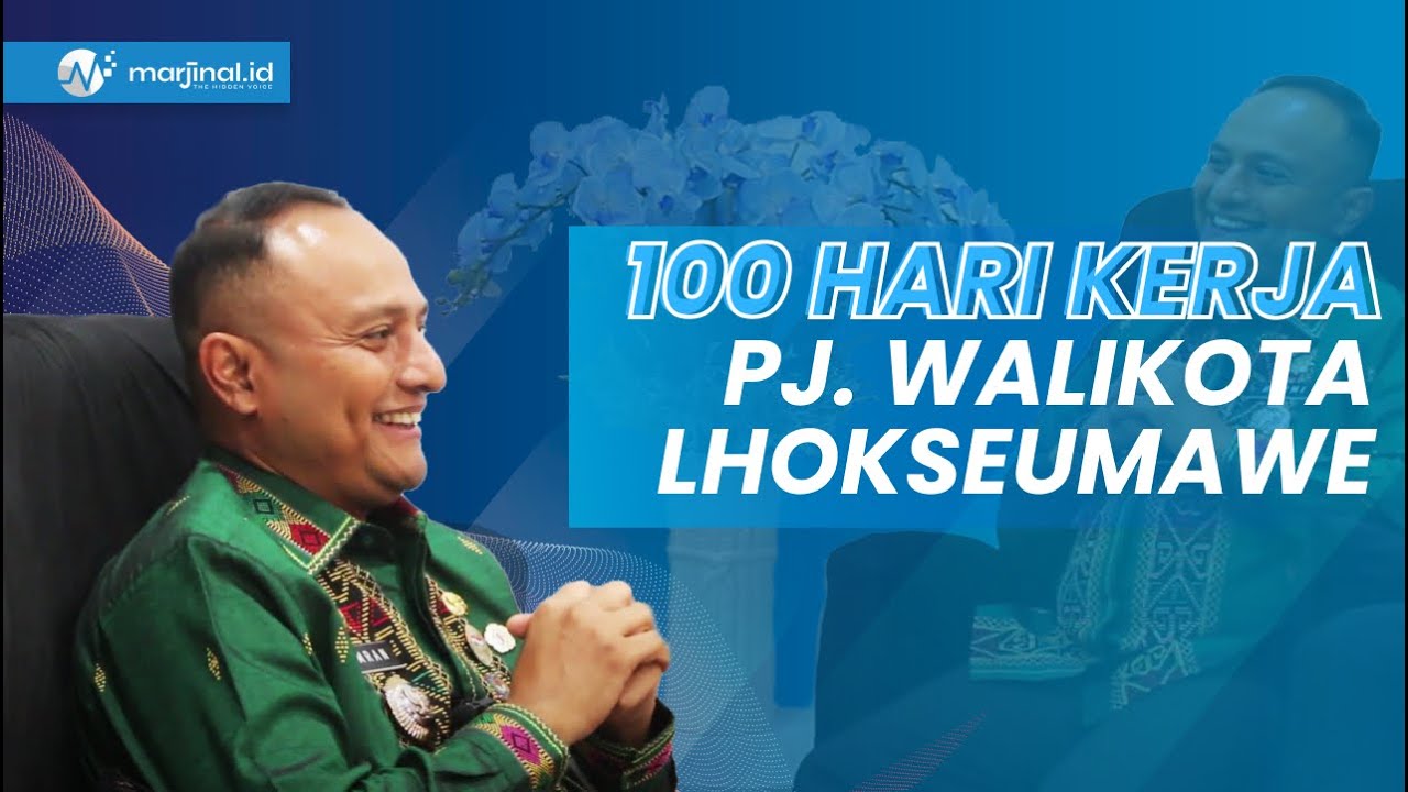 100 Hari kerja Pj. Walikota Lhokseumawe : Pak Wali Bersihkan Parit Warga Hanya Menonton