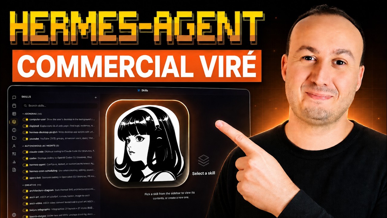 J'ai remplacé mon commercial par un agent IA Hermes (il bosse 24h/24)