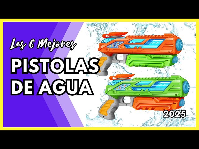 Vídeo relacionado con Pistola de Agua, 24 Pistolas de Espuma Goma Evade 15cm para Niños y Niñas, Juguete Infantil para Batalla de Agua, Playa, Piscina, Water Gun, Bolsas de Fiesta de Verano