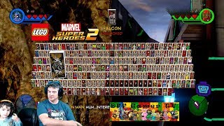 Unlock Falcon - Lego Marvel SuperHeroes 2 / Lego Marvel Collection - Chase around Attilan