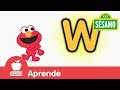 Sésamo Elmo Y La Letra W
