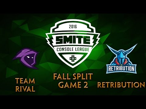 SMITE Console League EU Fall Split Week 1 - Team Rival vs. Retribution (Game 1)