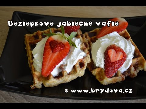 Vafle - sladké recepty - brydova.cz