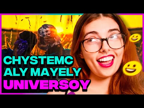PRIMERA VEZ escuchando "UNIVERSOY" 🌌💜 (Chystemc y Aly Mayely) | Reacción y análisis 📺✍️