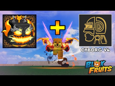 West Ember Dragon + Cyborg V4 = 🐉⚫🔥🤖🟣 (bounty hunting)