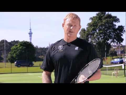 In the community with Justin of West End Tennis Club