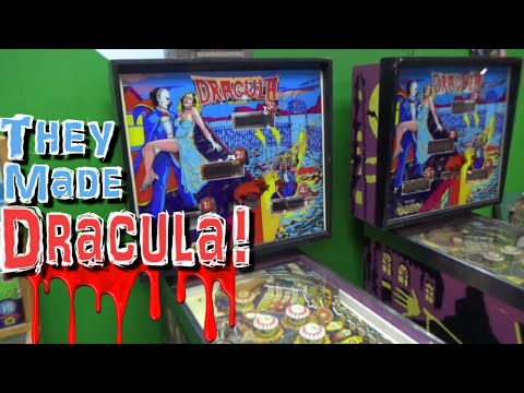 We Found TWO Stern DRACULA Pinball Machines - With Different Cabinets?  A Transylvanian Mystery