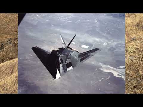 F-117 Nighthawk Crash 1986.  On Site Visit