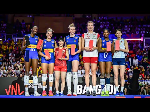 WOMEN'S VNL 2024 DREAM TEAM: THE ELITE SQUAD