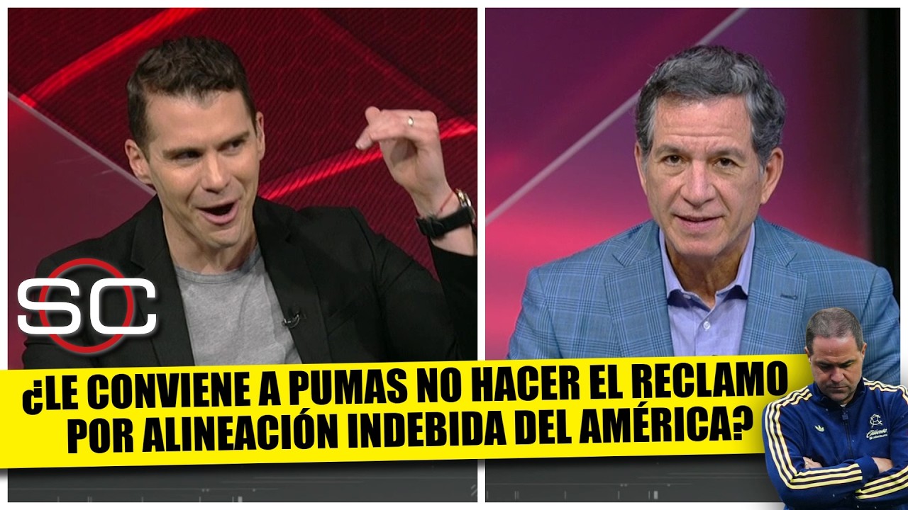 ALARCÓN destapa intereses que llevarían a PUMAS a no reclamar alineación del AMÉRICA | SportsCenter