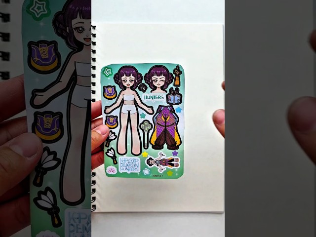 Vídeo relacionado con K-Pop Demon Hunters Figurine 25 Sticker Pack Oficiales Netflix Bolsa Coleccionable Anime Kpop Rumi Mira Zoey