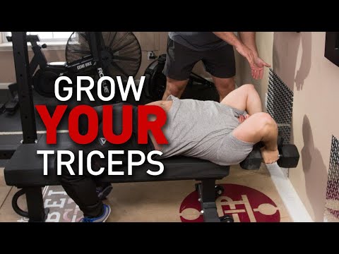 Rolling Dumbbell Extensions for BIGGER Triceps