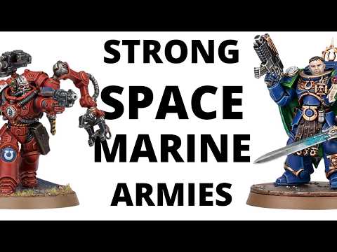 Seven Strong Codex Space Marines Army Lists - What's Winning Right Now?