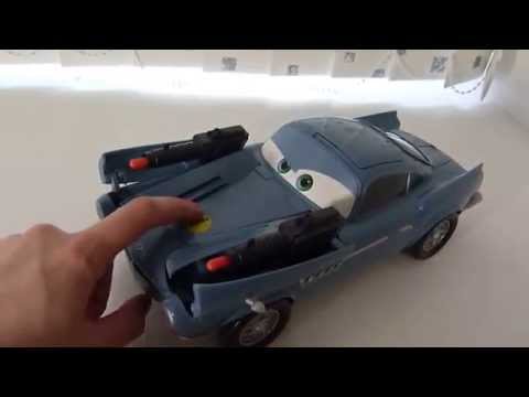Cars 2 Secret Spy Attack Finn McMissile, Тачки Фин Макмисл говорящий