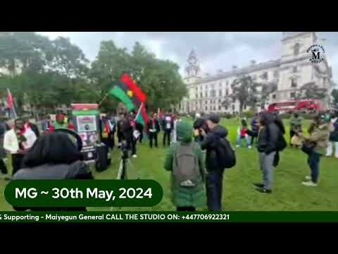 2024 Biafra Hero's Day Rememberance Anniversary At London Parliament By IPOB UK - PART 4