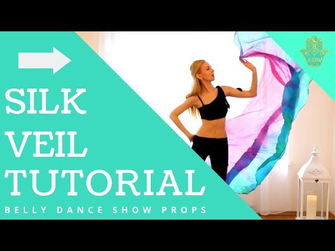 Belly dance with veil tutorial basic moves - Best Belly Dance Workout