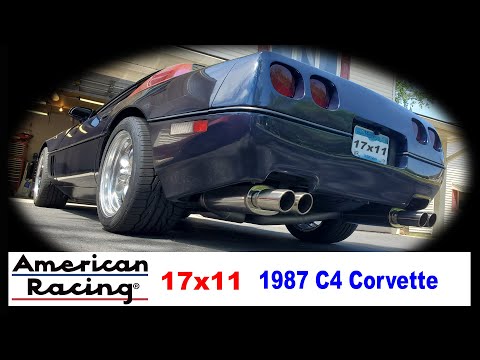 Installing 17x11 Wheels on my 1987 C4 Corvette