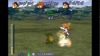 Let's Play Xenogears Part 126 - Character Deathblow Special