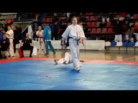 The best moments of the Ukrainian championship 2017 Kyokushin Karate WKO