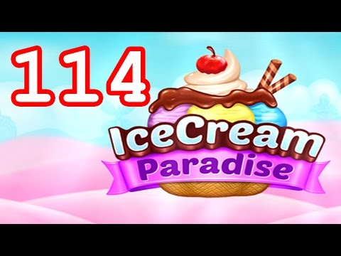 Ice Cream Paradise - Match 3 - Level 114 - Lösung Solution Walkthrough