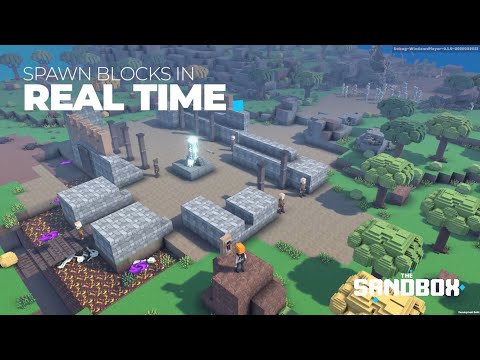 The Sandbox Game Maker Alpha - Spawn Blocks In Real Time
