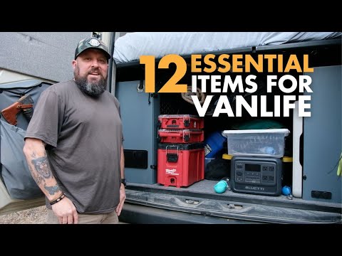 Top 12 Van Life ESSENTIALS After 1 Year on the Road