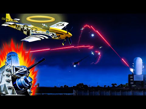 P-51 Mustang Vs Phalanx CIWS C-RAM - Can Phalanx CIWS Shoot down a P-51 Mustang - ARMA 3