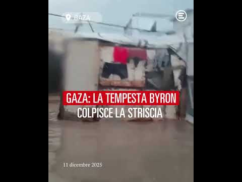 La tempesta Byron colpisce la Striscia di Gaza | I video di EMERGENCY