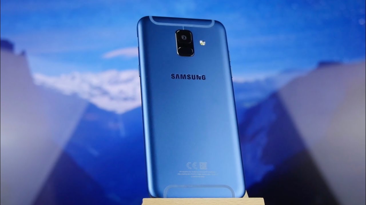 Samsung Galaxy A6 2018 3/32GB Black (SM-A600FZKNSEK) video preview