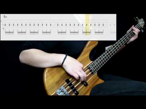 Muse - Knights Of Cydonia (Bass Cover) (Play Along Tabs In Video)