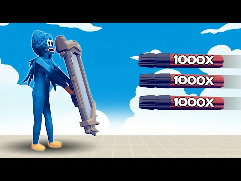 POPPY PLAYTIME MIRROR SHIELD vs 1000x OVERPOWERED UNITS | TABS - Totally Accurate Battle Simulator