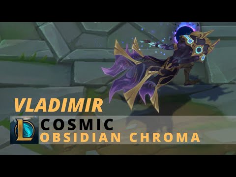 Cosmic Vladimir Obsidian Chroma - League Of Legends