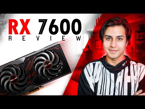 بررسی کارت گرافیک RX 7600 8G + تست گیم 2025