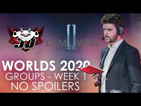 DWG vs JDG G1 Worlds Groups 2020 Day 1 (Canyon Nidalee) NO SPOILER - YamatoCannon League of Legends
