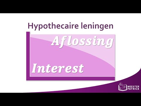 , title : 'Hypothecaire leningen | Bedrijfseconomie'