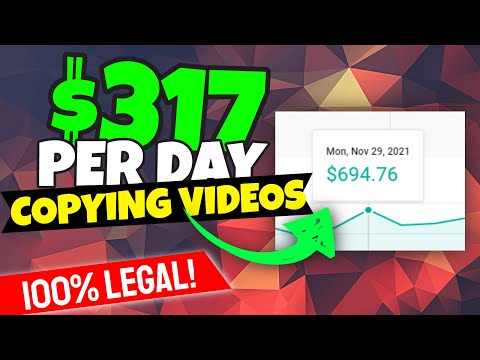 , title : 'Copy & Paste Videos LEGALLY and Earn $317 Per Day (Without Making Videos 2022)'