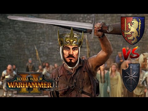 HAIL TO THE KING BABY - Bretonnia vs Chaos | Total War Warhammer 2