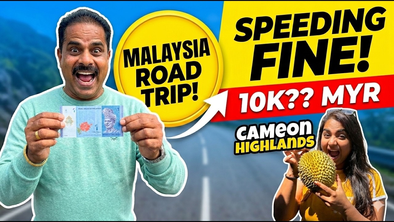 Indian Flying To Cameron Highlands, Malaysia | Southeast Asia Road Trip | #EP-1