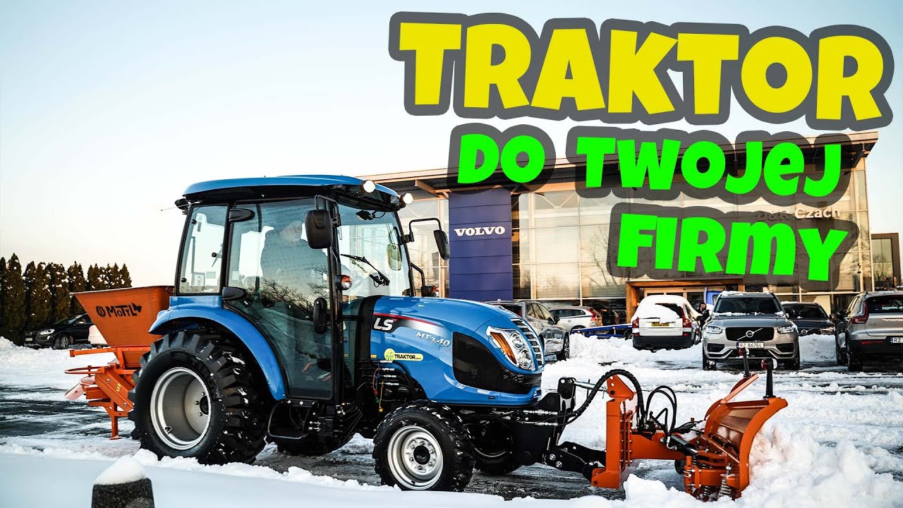 Dostawa ciągnika do Twojej firmy - LS Tractor MT 3.40 :: Traktor.com.pl