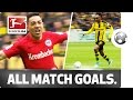 All Goals between Dortmund and Frankfurt on Matchday 29 - Reus, Aubameyang & Co.
