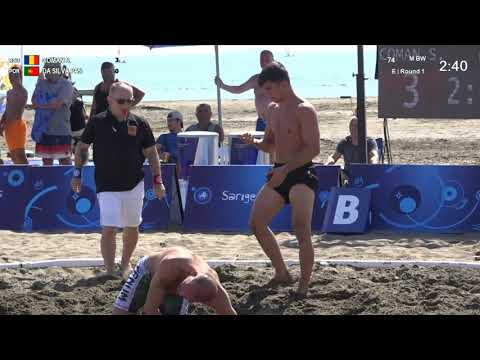 Round 1 Men's BW - 70 kg: S. COMAN (ROU) v. H. DA SILVA PAS (POR)