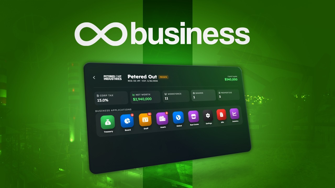 🏭 Core Business - Player Owned Economy thumbnail 2